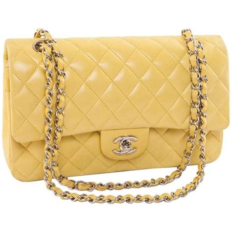 yellow bag chanel|chanel yellow handbags.